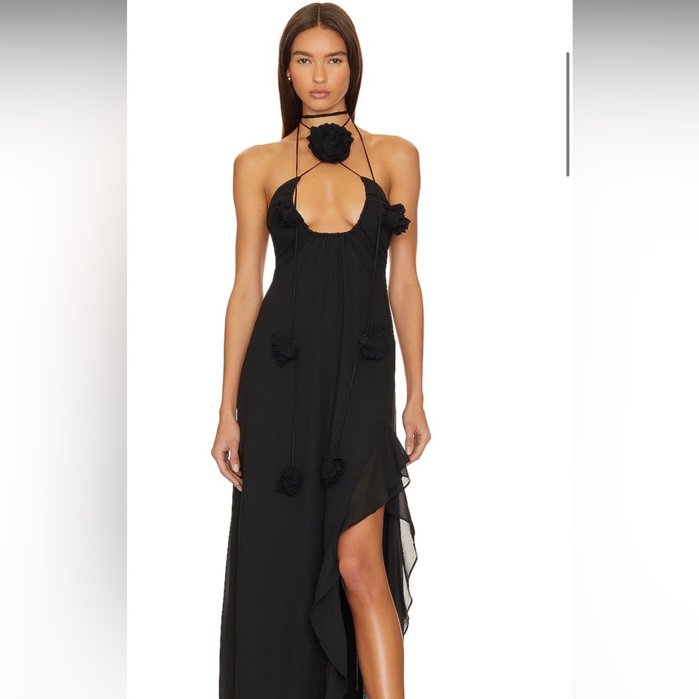 NWT for love and lemons Desiree maxi dress